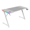 Mars Gaming MGD-X140RGB Mesa Gaming 140x60cm ARGB Blanco