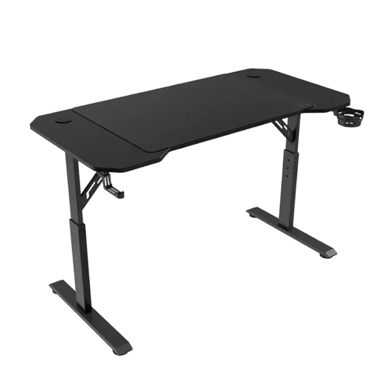 Mars Gaming MGD-ERGO120 Mesa Gaming Alfombrilla 120x60cm Elevable Negro
