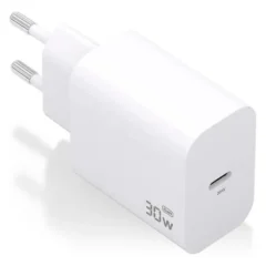 Aisens A110-0940 Cargador de Pared GaN 1xUSB-C 30W Blanco