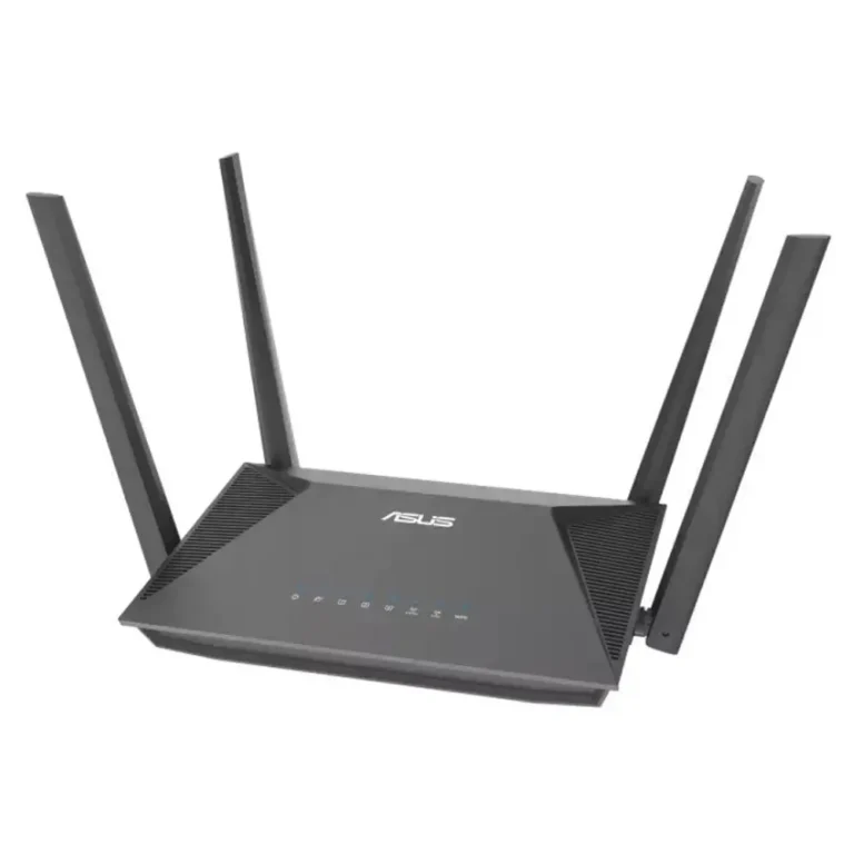 Asus RT-AX52 WiFi 6 1800Mbps 2.4GHz 5GHz Router Inalámbrico 4 Antenas WiFi 802.11ax/ac/n/a - n/b/g