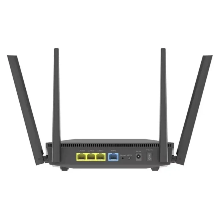 Asus RT-AX52 WiFi 6 1800Mbps 2.4GHz 5GHz Router Inalámbrico 4 Antenas WiFi 802.11ax/ac/n/a - n/b/g