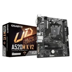 Gigabyte A520M K V2 Socket AM4 Placa Base Micro ATX