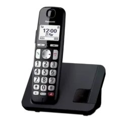 Panasonic KX-TGE250SPB Teléfono Inalámbrico Negro