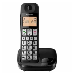 Panasonic KX-TGE310SP Teléfono Inalámbrico Negro