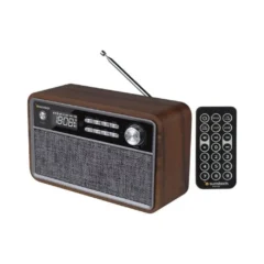 Sunstech RPBT500 Radio Vintage Madera