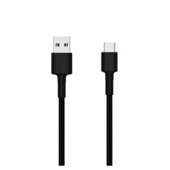 Xiaomi SJV4109GL Cable USB 2.0 Macho - USB Tipo-C Macho 1m Negro
