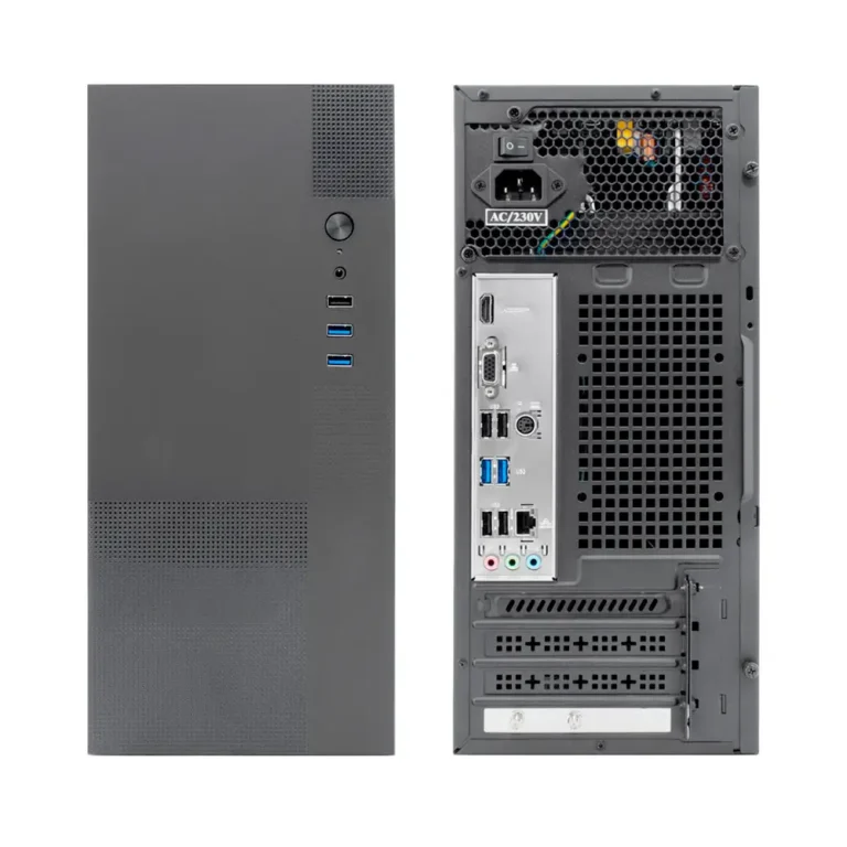 Coolbox M440 Caja Minitorre Micro ATX Negro