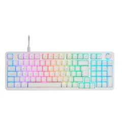 Mars Gaming Teclado MKPROWBES BlueSwitch RGB White