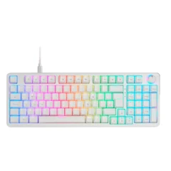 Mars Gaming Teclado MKPROWYES Silent Switch RGB White
