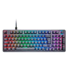 Mars Gaming Teclado MKPROYES Silent Switch RGB Negro