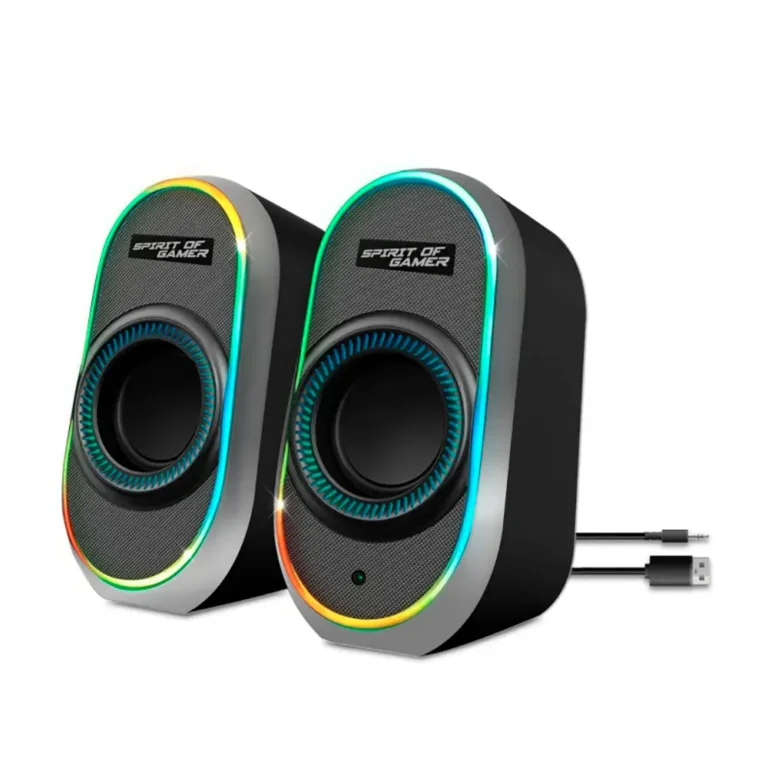 Spirit of Gamer FANATIC 500 RGB Altavoz 2.0 Black