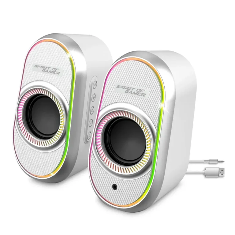 Spirit of Gamer FANATIC 500 White RGB Altavoz 2.0