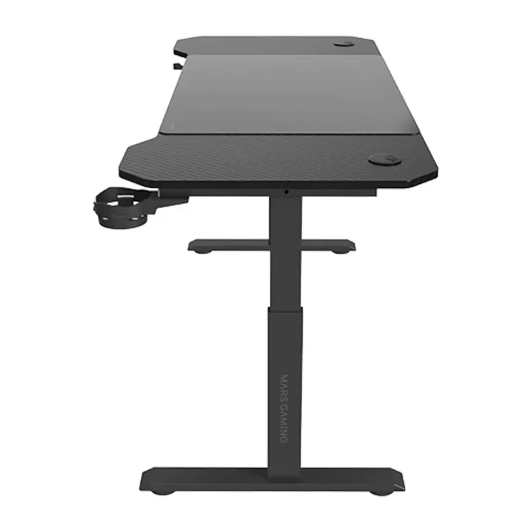Mars Gaming MGD-ERGO140 Mesa Gaming Altura Ajustable Ergonómica Alfombrilla XXL