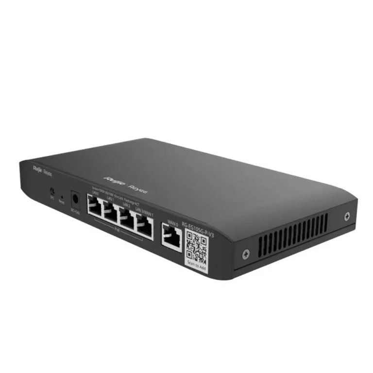 Ruijie Networks Reyee Cloud Router 5xGbE (4 POE+) 54W 2xWAN
