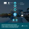TP-Link Switch Omada Smart de 5 puertos Gigabit, 1 PoE++ In y 4 PoE+ Out para Exterior
