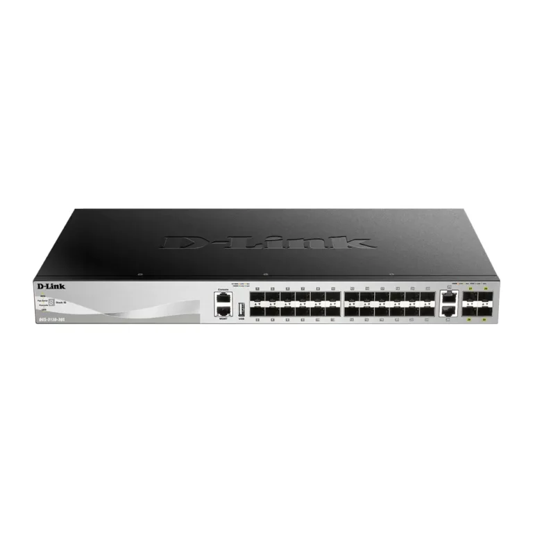 D-Link DGS-3130-30S/E Switch L3 24xSFP 4xSFP+