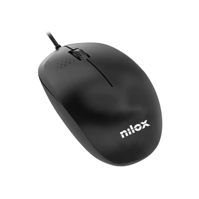 Nilox MOUSB1012 Ratón Oficina USB Óptico 1200 DPI