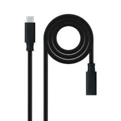 Nanocable 10.01.4500USB Cable 3.2 GEN2x2 100W C/M-H 0,5 m