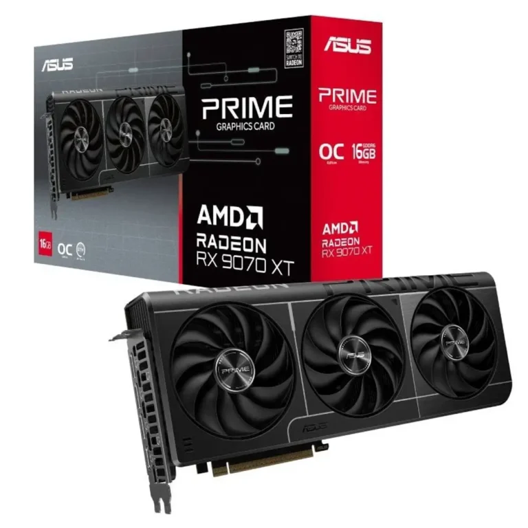 Asus Prime Radeon RX 9070 XT OC 16GB GDDR6