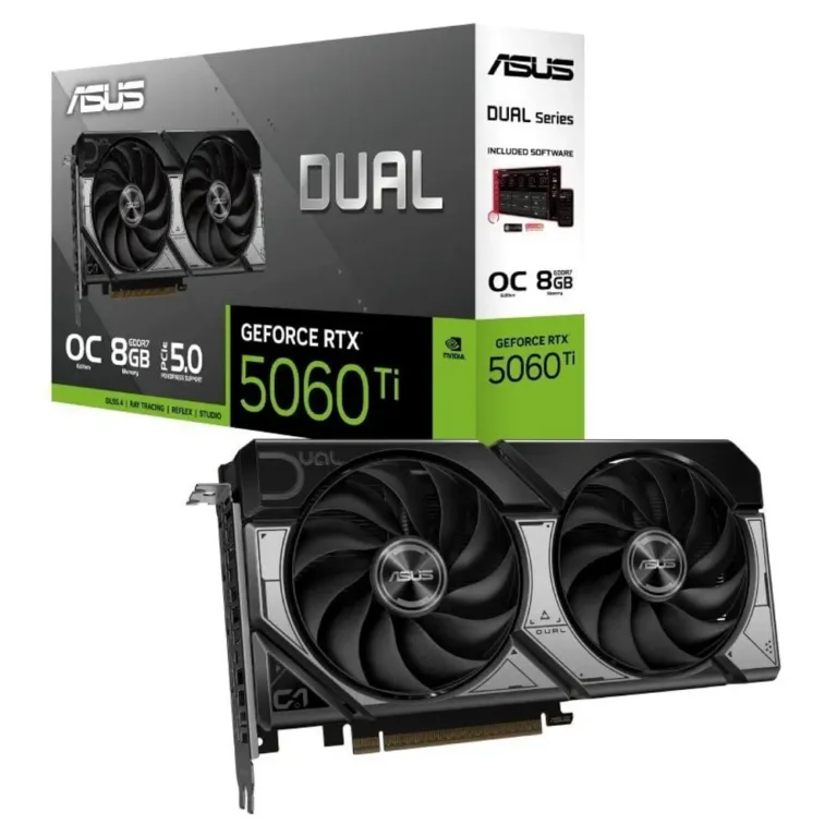 Asus Dual GeForce RTX 5060 Ti 8GB GDDR7 OC Edition