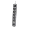 Regleta Philips CHP2164G/10 Regleta con Interruptor 6 Tomas Cable 1.5m Gris