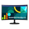 Samsung Essential Monitor S3 S36GD S24D364GAU Profesional Curvo 24" Full HD Negro