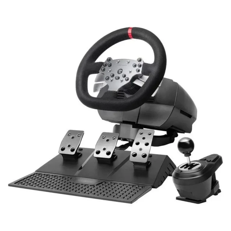 Mars Gaming MWH-RSX Volante con Pedales y Cambio de Marchas Manual