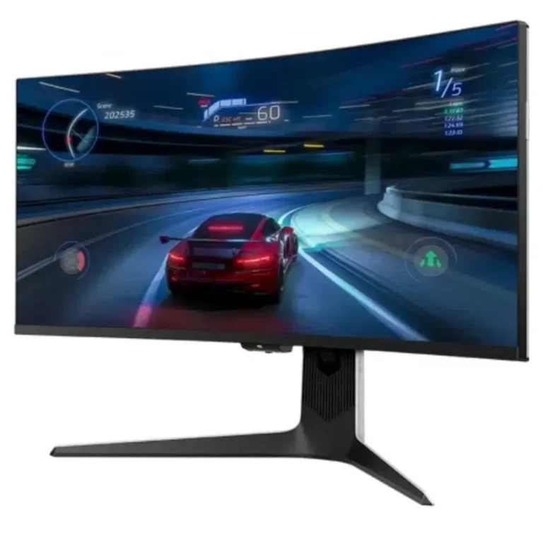 TCL 34R83Q 34" Monitor Gaming Curvo WQHD 1ms 170Hz VA Regulable Blanco y Negro