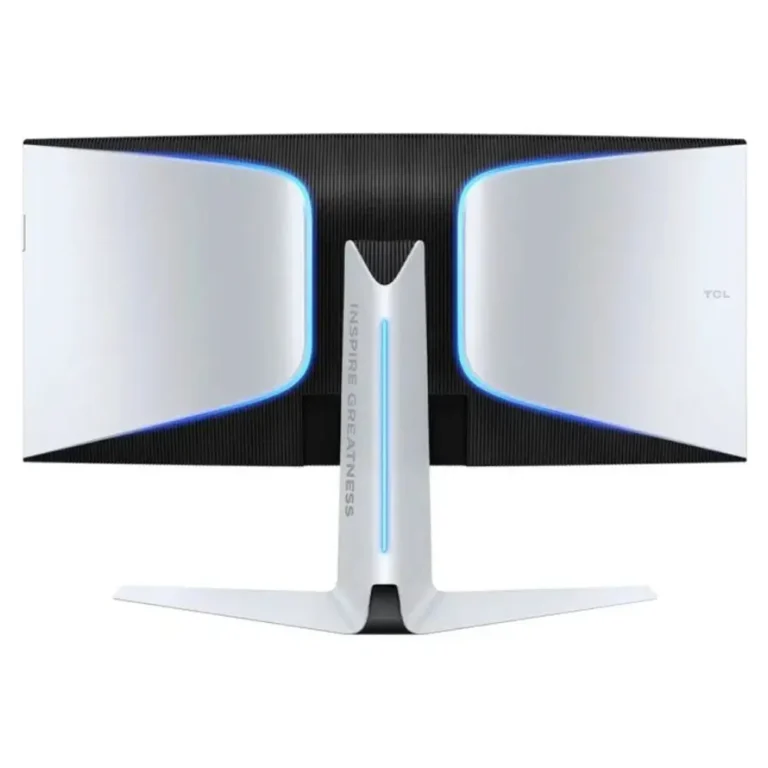 TCL 34R83Q 34" Monitor Gaming Curvo WQHD 1ms 170Hz VA Regulable Blanco y Negro