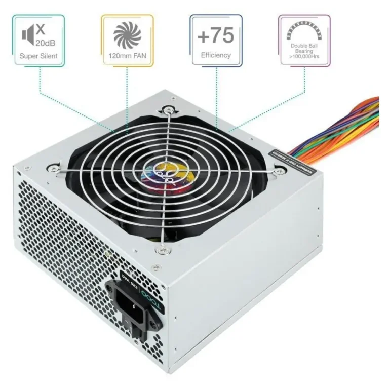 Tooq TQAPOLO-550SP Fuente Alimentación ATX 550W PFC Activo