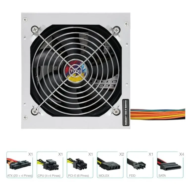 Tooq TQAPOLO-550SP Fuente Alimentación ATX 550W PFC Activo