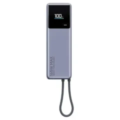 Xiaomi Power Bank Integrated Cable 165W Powerbank 10000mAh Gris