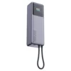 Xiaomi Power Bank Integrated Cable 165W Powerbank 10000mAh Gris