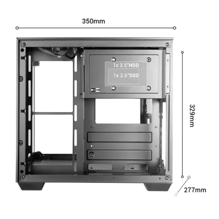 Mars Gaming MC-VISIONM Caja Gaming Semitorre Cotas
