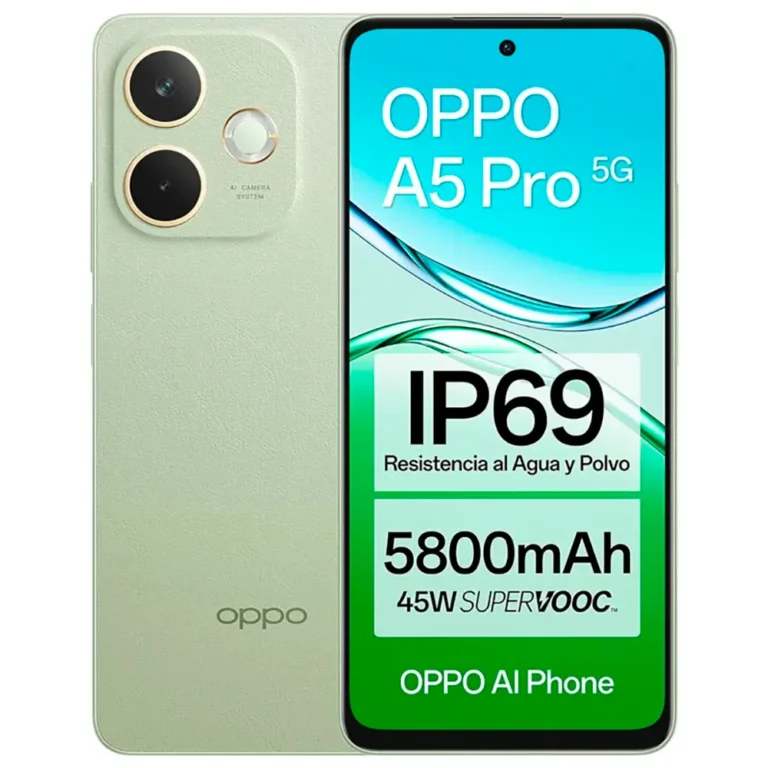 Oppo A5 Pro 5G 6.67" HD+ 256GB 8(+8)GB Olive Green