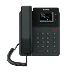 Fanvil V60P Teléfono IP 2.4" Color PoE 4 Líneas