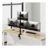Aisens DT27TSR-379 Soporte de Mesa para 4 Monitores y TV Giratorio Inclinable hasta 8kg