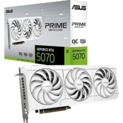 ASUS Prime RTX5070-O12G-WHITE NVIDIA GeForce RTX 5070 12GB GDDR7