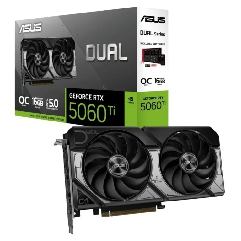 ASUS Dual GeForce RTX 5060 Ti 16GB GDDR7 OC Edition
