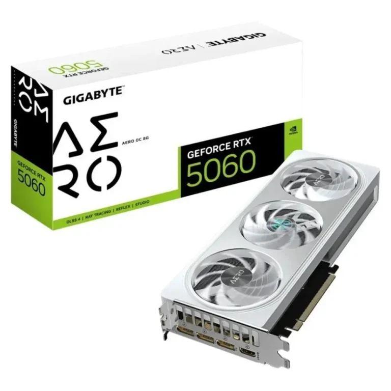 Gigabyte GV-N5060AERO OC-8GD GeForce RTX™ 5060 AERO OC 8G GDDR7