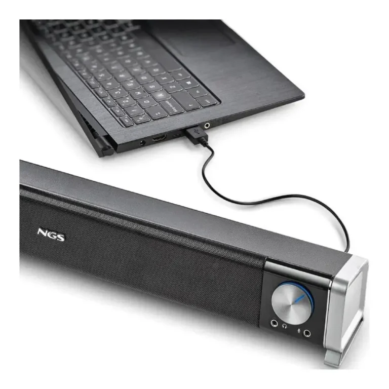 NGS SB500-BT Subway 40W 2.0 Negra Barra de Sonido con Bluetooth