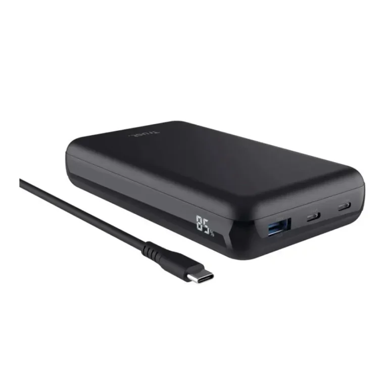 Trust Laro 20000mAh 100W Batería Externa/Powerbank Compatible con Portátiles