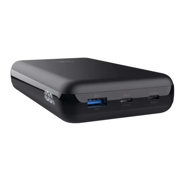 Trust Laro 20000mAh 100W Batería Externa/Powerbank Compatible con Portátiles
