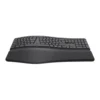 Trust Keyra Teclado Inalámbrico por Bluetooth Multidispositivo Ergonómico