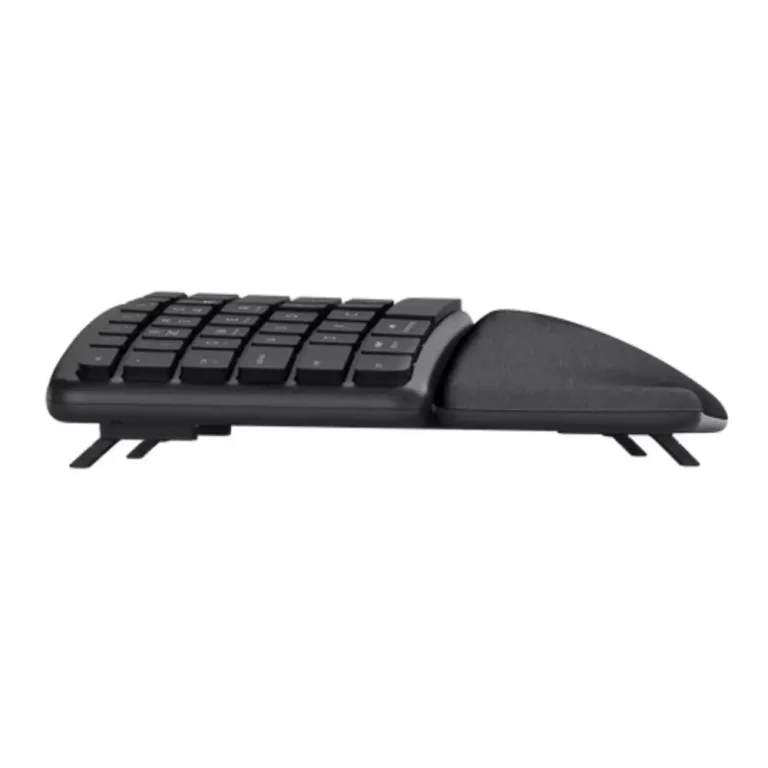 Trust Keyra Teclado Inalámbrico por Bluetooth Multidispositivo Ergonómico