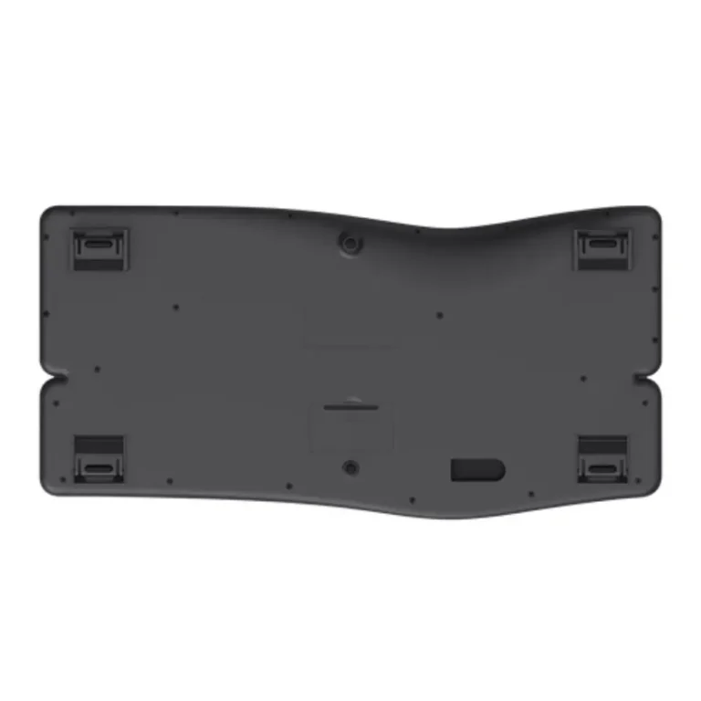 Trust Keyra Teclado Inalámbrico por Bluetooth Multidispositivo Ergonómico