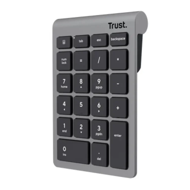Trust Xalas Wireless Teclado Numérico Inalámbrico Plata