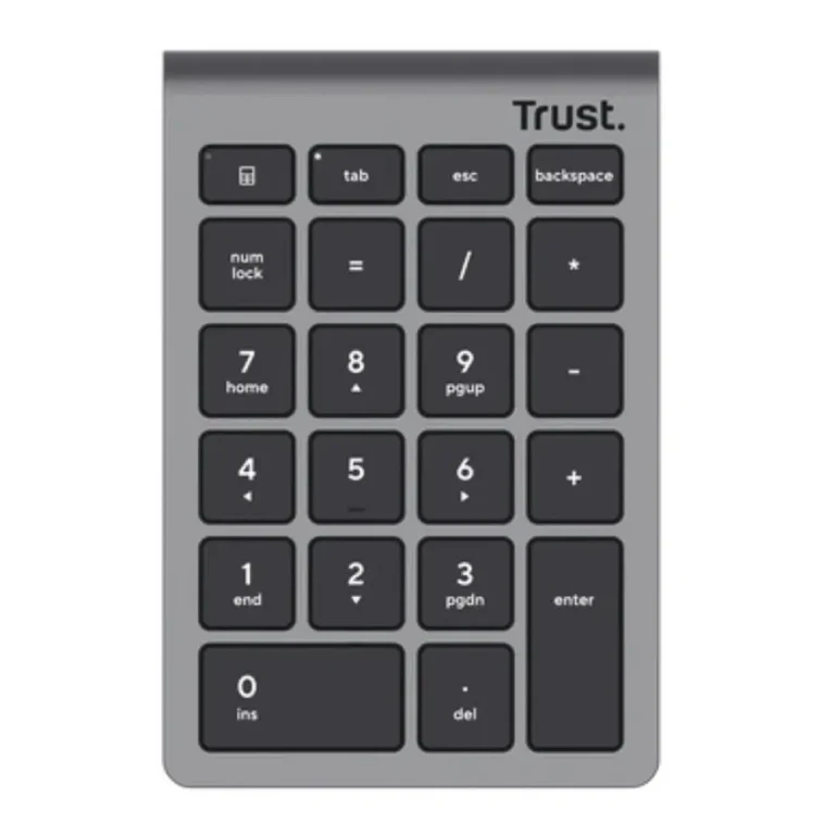 Trust Xalas Wireless Teclado Numérico Inalámbrico Plata