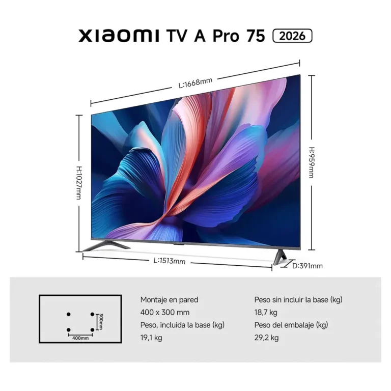 Xiaomi QLED TV A Pro 2026 Ultra HD 4K Smart TV WiFi
