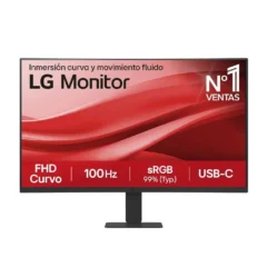 LG 27U421A-B 27" Monitor Curvo FHD 1xHDMI